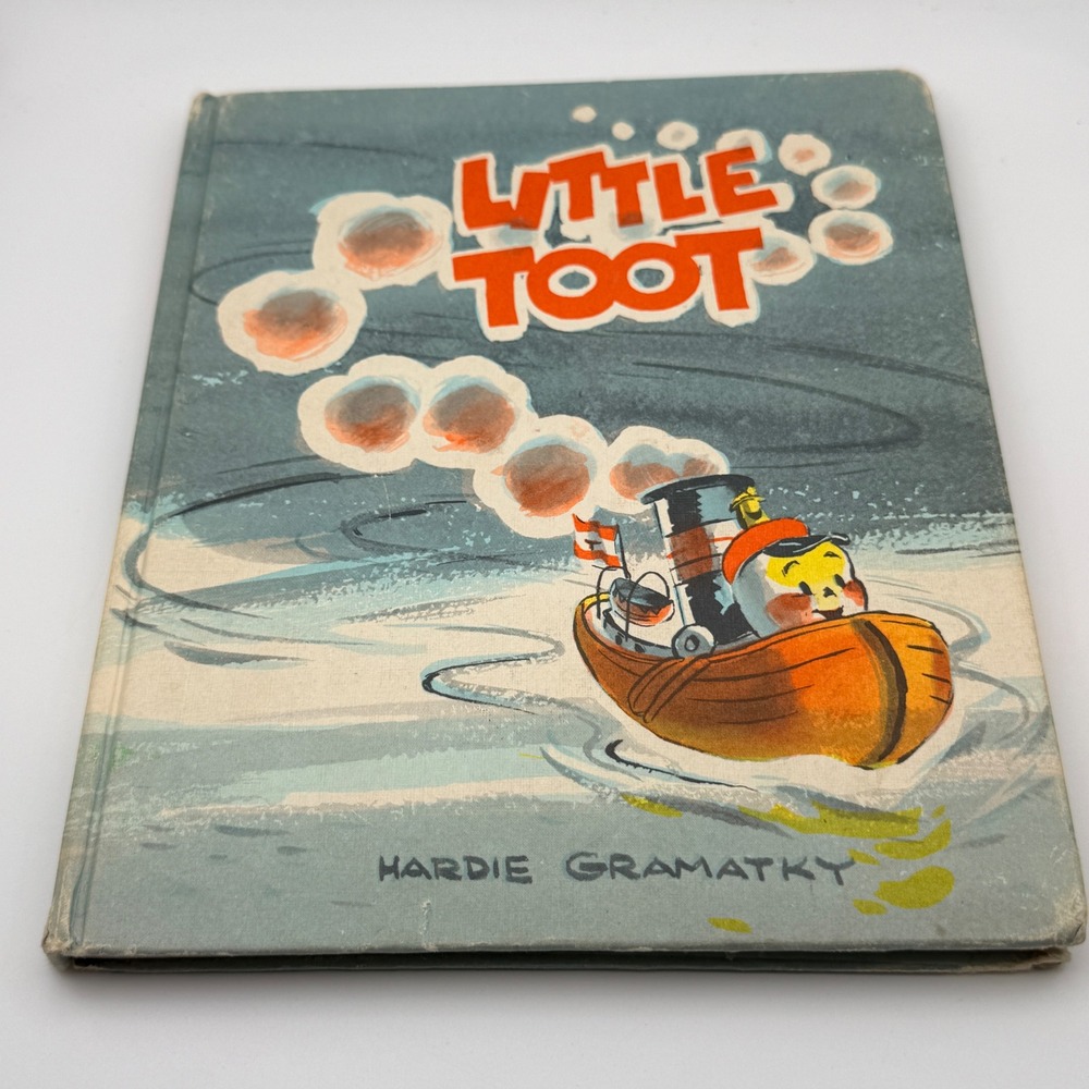 Little Toot Hardie Gramatky Vintage Hardcover Weekly Reader Childrens Book Club